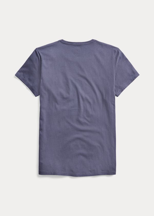 Men's Ralph Lauren Garment-Dyed Pocket T Shirts | 926015EKF